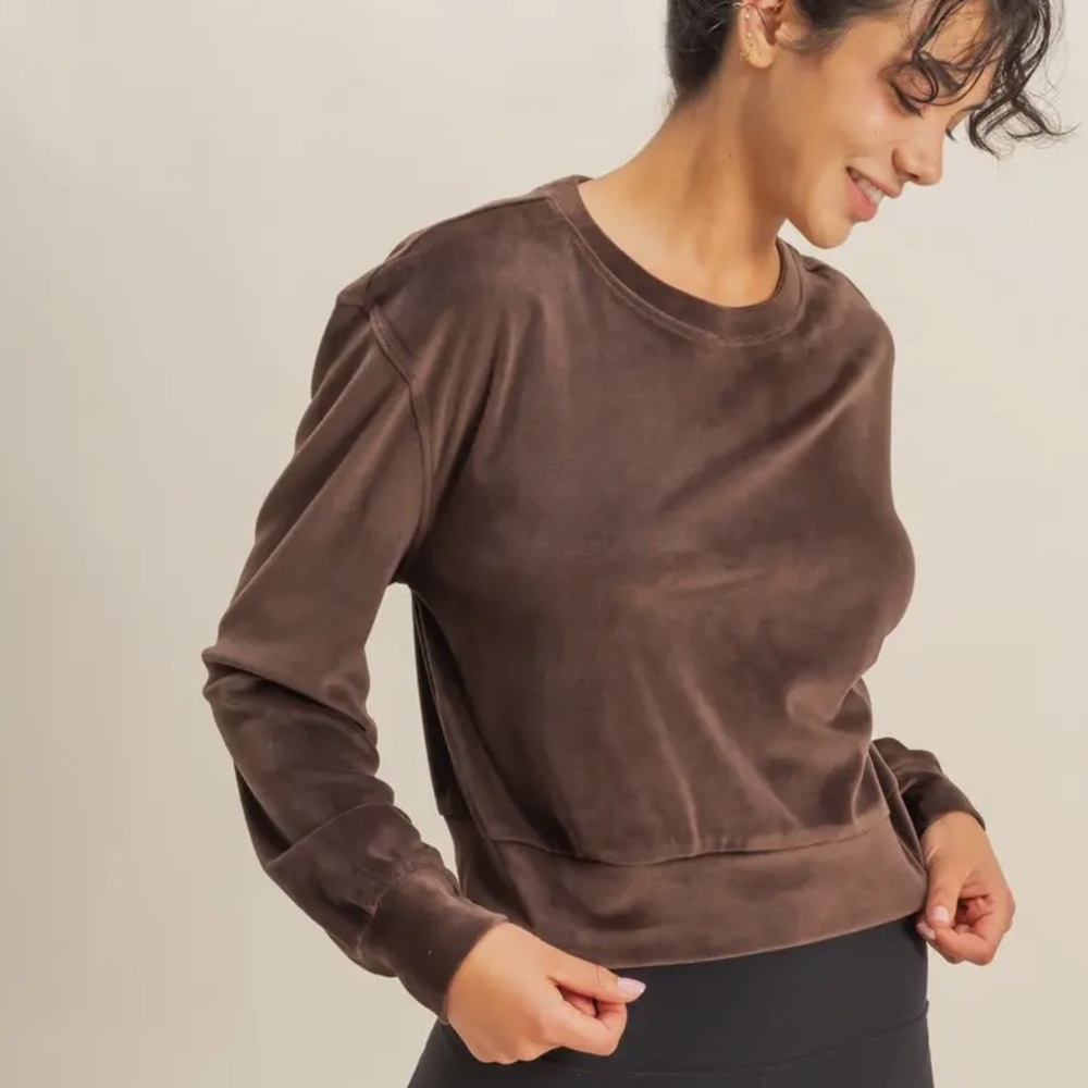 HYFVE Brown Long Sleeve Top